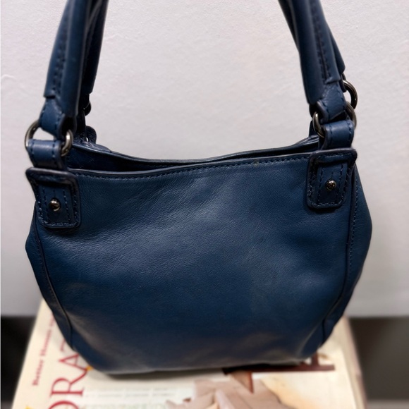 Kooba Blue Leather Bag - Picture 4 of 10